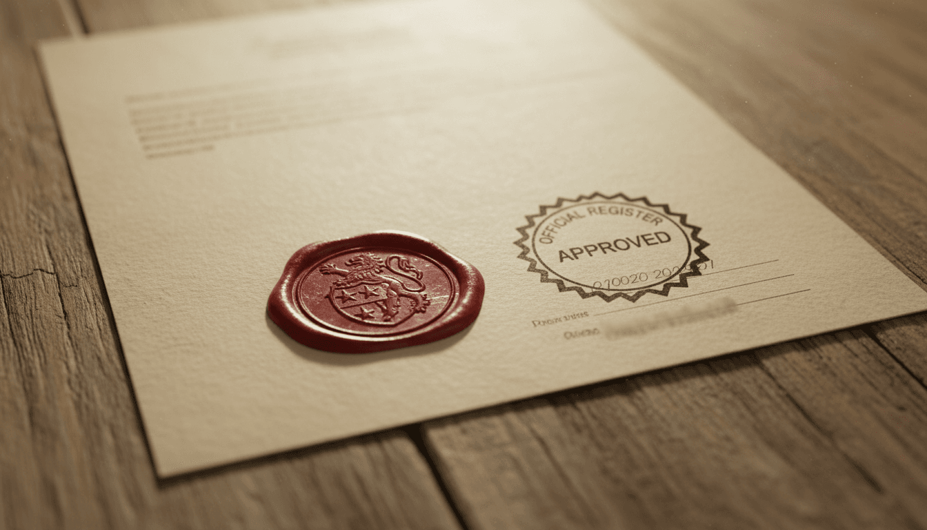 Apostille included